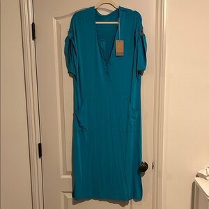Kyte BABY Teal Maxi Dress
